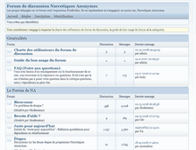 Tablet Screenshot of forum-na.fr